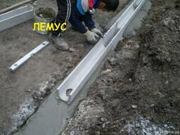 Монтаж ливневой канализации и водоотведения