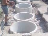Монтаж Переливного Септика с Дренажом из Ж/Б. колец Выгребная - фото 2