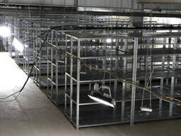 Монтаж полочных стеллажей