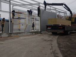 Монтаж сендвіч-панелей, металоконструкцій, профлист