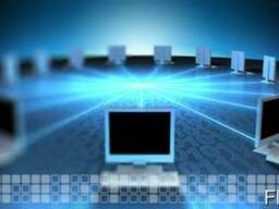 Монтаж СКС, IP-телефонии, систем видеонаблюдения.