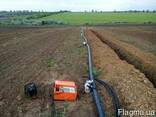 Монтаж трубопроводов для систем орошения полей и садов, вино - фото 1