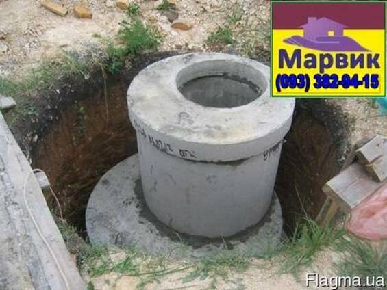 Монтаж выгребной ямы