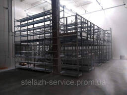 Монтаж (збірка та встановлення) Складських Мезоніних Стелажів та складських Платформ