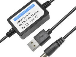 Мощный повышающий USB преобразователь напряжения Nectronix UBC-9 DC 5 в 9 вольт 1 А. ..