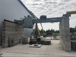 Мостовой ЧПУ станок (гранит) DEL PRETE Италия (пила 1000 см)