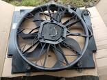 Диффузор моторчик вентилятор радиатора BMW 5 E60 E61 l10213518 3137229009 - фото 1
