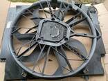 Диффузор моторчик вентилятор радиатора BMW 5 E60 E61 l10213518 3137229009 - фото 2