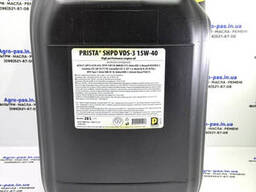 Моторное масло Prista SHPD VDS-3 15W-40