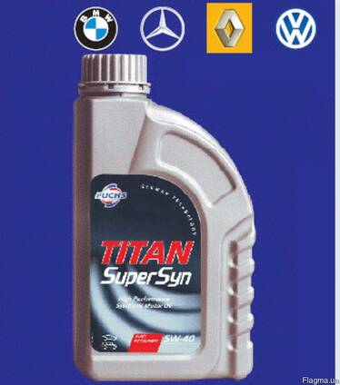 Моторное масло Fuchs Titan SuperSYN 5w40 синтетика 1л
