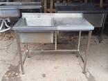 Мойка двойная нержавеющая ванна моечная промышленная бу и новые - фото 1