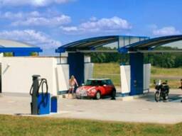 Мойка самообслуживания WashTec, автомойка под ключ