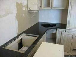 Мрамор гранит кухни кухонная мебель дизайн плитка