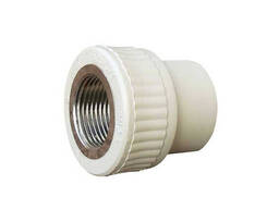 Муфта полипропилен ф25, ВР 3/4