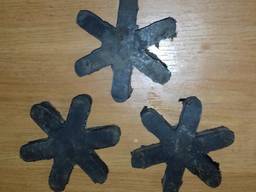 Муфта резиновая Ф-123/44/25мм.