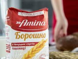 Амина. Мука из твердых cортов пшеницы. Durum wheat flour