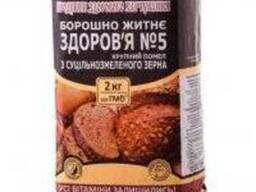 Мука ржаная "Здоровье" грубого помола, 2 кг