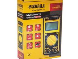 Мультиметр цифровой профи Sigma (4008551)