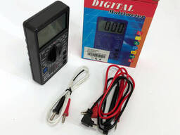Мультиметр тестер цифровой DT 700C со звуком и термометром, мультиметр для автомобиля. ..