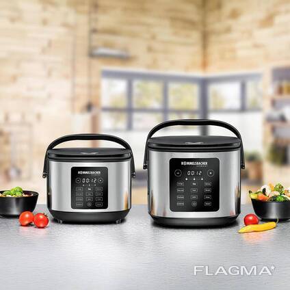 Мультиварка-рисоварка Rommelsbacher MRK 950 (5 л, 12 программ, керамическая чаша)