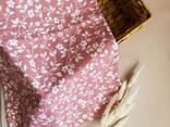 Муслиновое полотенце Just Kids 30x50 см Розовое - фото 3