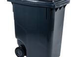Мусорный бак для ТБО, 120л, 240л, 360л, 660л, 1100л - фото 1