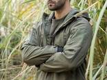 Влагостойкая мужская Куртка-Тровка "StormGuard" – Защита от Негода с Регулируемым. .. - фото 3