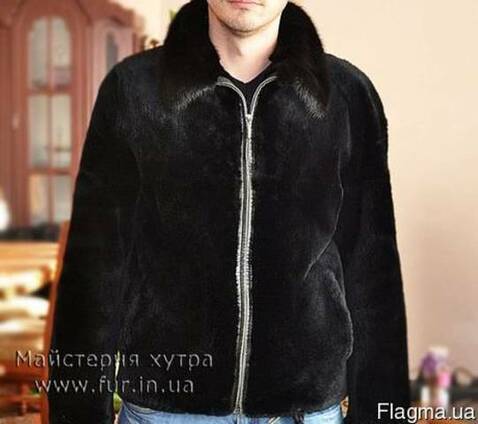 Мужская куртка, мех бобер . Индивидуальный пошив из меха бо