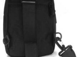 Мужская сумка слинг Lanpad тканевая, черный