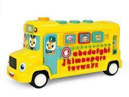 Музыкальная развивающая игрушка Hola Toys Школьный автобус (3126)