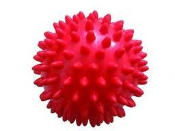 Мяч игольчатый Qmed KM-26 диаметр 9см Красный
