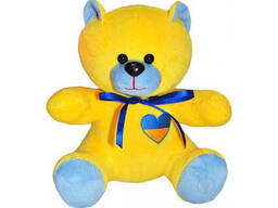Мягкая игрушка Медвеженок Мирослав желтый 22 см