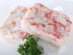 Мясо краба салатное натуральное