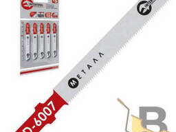 Набір полотен 5 од. для лобзика 50 мм по металу Intertool SD-6007