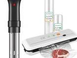 Набір sous vide вакууматор , апарат сувід , пакети 2 рулони - фото 1