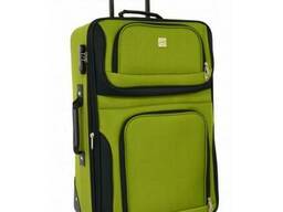 Набір валіз Bonro Best 2 шт і сумка зелений