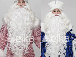 Набор борода и парик Деда Мороза