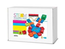 Електронний конструктор 4M Logiblocs Розумні схеми для школи 70 модулів 19 проектів. ..