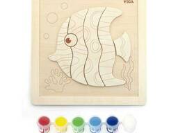 Набор для творчества Viga Toys Картина своими руками Рыбка (50687)