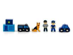 Набор для железной дороги Viga Toys Полицейский участок (50814)