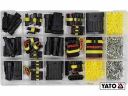 Набор герметичных разъемов для электрических контактов, размеры 1-6 PIN, 424 шт. ..