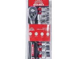 Набор головок торцевых с трещоткой 1/2″ Vitals Master