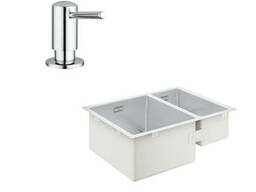 Набор Grohe мойка кухонная K700U 31577SD1 + дозатор для моющего средства Contemporary. ..