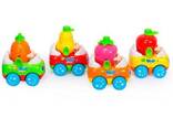 Набір іграшкових машинок Hola Toys Тутті-Фрутті 8 шт. (356A) - фото 2