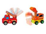 Набор игрушечных машинок Viga Toys Спецтранспорт, 6 шт. (59621)