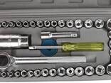 Набор инструментов из 40 предметов в кейсе для гаража и СТО M-106 Grey