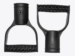 Набор из 3 пластиковых ручек для черенка лопаты пластиковые универсальные рукоятки...