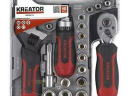 Набор ключей и отвёрток  Kreator KRT500116 40 pcs
