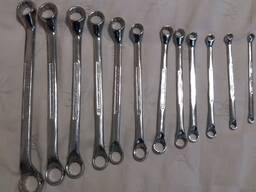 Набор ключей накидных изогнутых 12 шт 6-32 KINZO Голандия профи