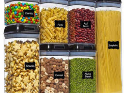 Набор контейнеров для еды FOOD Storage Container Set на защелках с уплотнителем из 7. ..